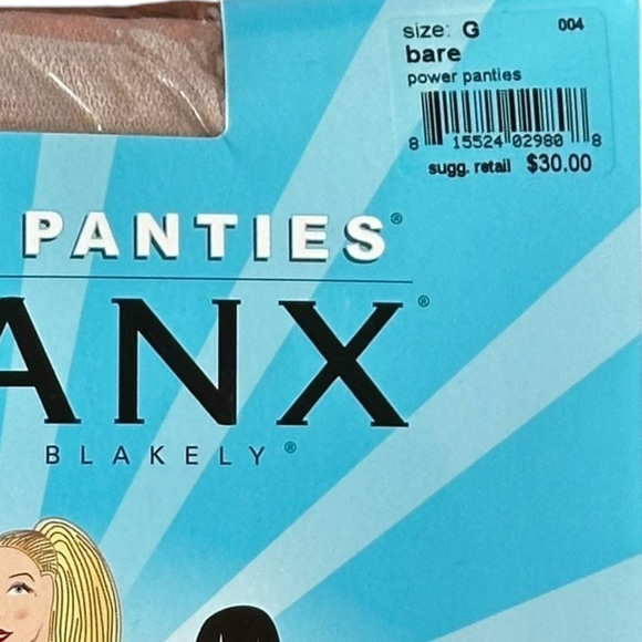 NEW SPANX Power Panties Performance Underwear Shaper in Bare Size G - Picture 6 of 7